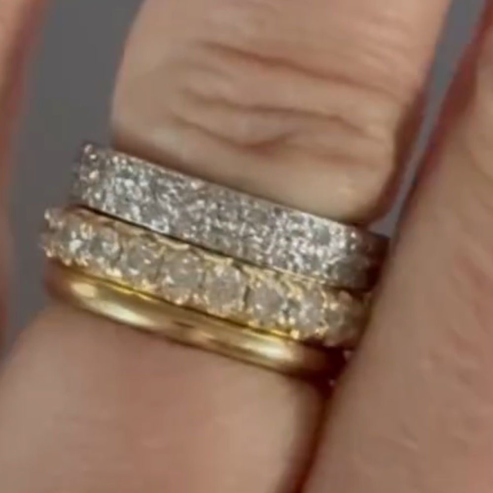 Platinum Diamond Eternity Band